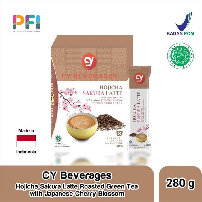 InstanChatYaa- Cy Hojicha Sakura Latte Roasted Matcha Latte 8S