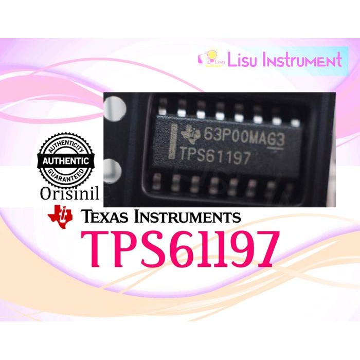 BeliBeliSale- Original Tps61197 Led Driver For Lcd Tv Soic-16 Texas Instrument