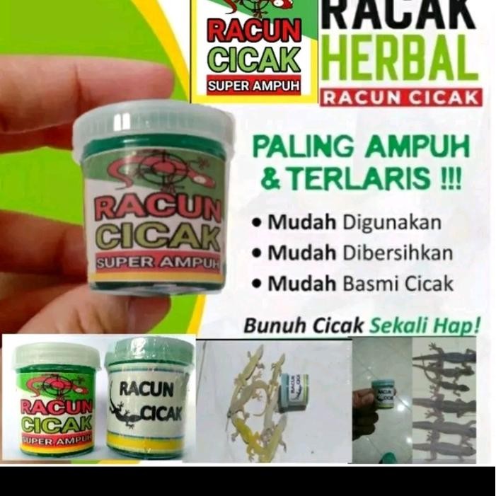 AMPUH RACUN cicak herbal super ampuh basmi hama cicak