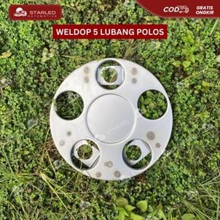 HariPromo- Weldop Donat Truk Model Lubang 5 Dan Lubang 6 Bahan Plat Tebal 1,2Mm Wheeldop Wildop