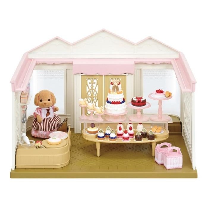ffy3- Mainan Koleksi Sylvanian Families Village Cake Shop