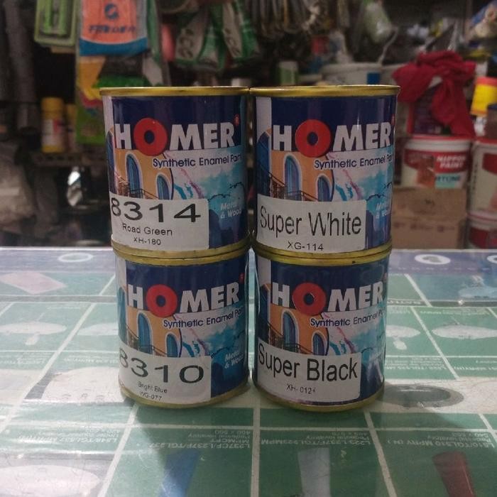 Cat Minyak / Cat Kayu dan Besi "HOMER" 100 cc