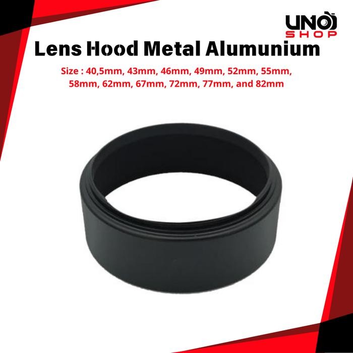 fd26- Metal Lens Hood Universal 55Mm
