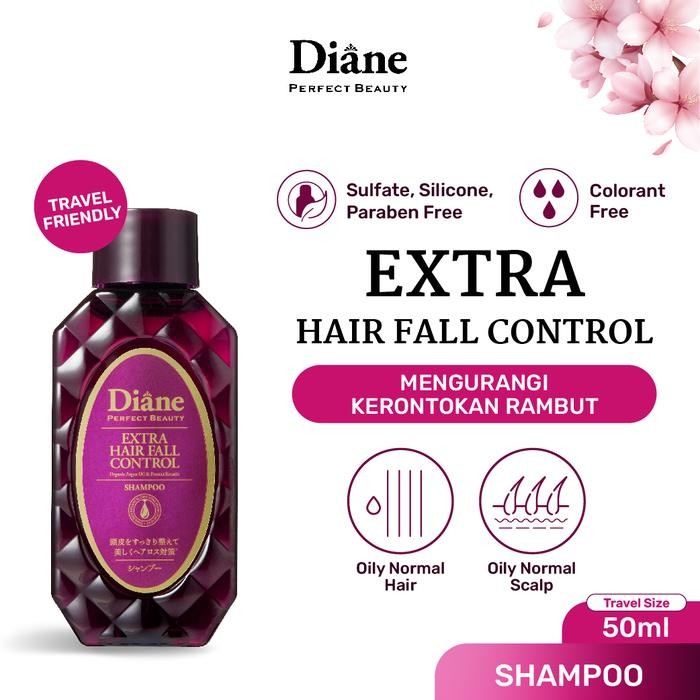 2583- Diane Extra Hair Fall Control Shampoo 50Ml (Travel Size) - Made In Japan