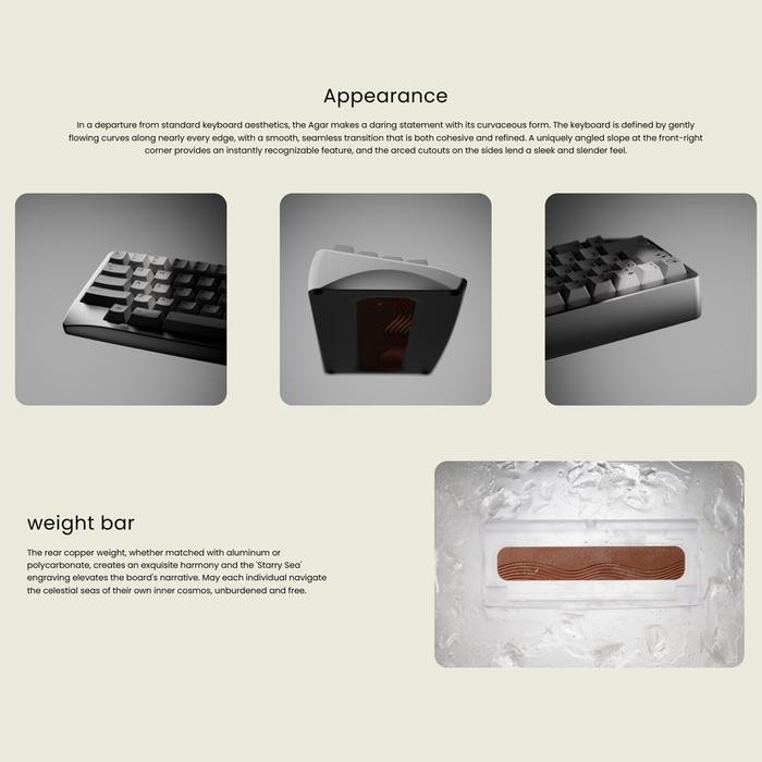 KBDFans AGAR 60% HHKB Layout Mechanical Keyboard