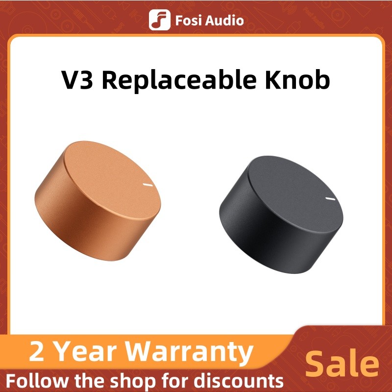 Replaceable Orange Volume Knob For Fosi Audio V3 & Za3 Amplifier