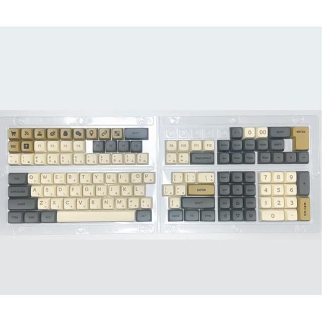 Terlaris Keycaps XDA Profile PBT Dyesub Shimmer Japanese Root SALE