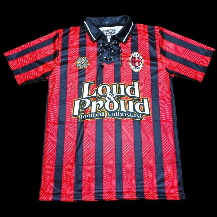 ASLI AC Milan / Loud & Proud / Jersey Vintage / Jersey Fullprint / Jersey Club READY STOCK