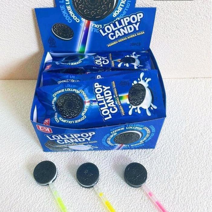 Permen Oreo Gagang Lampu Perbox Isi 30 Pcs Snacks Candy Food