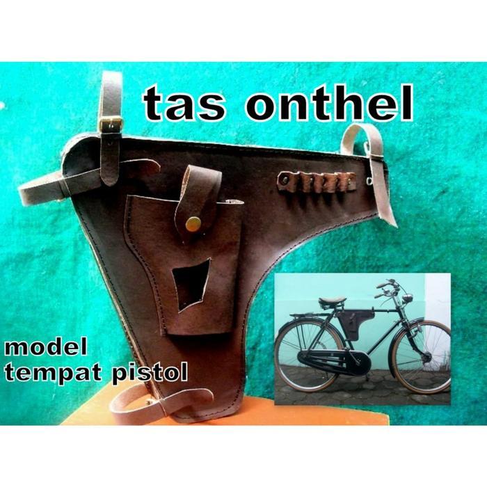 Tas Onthel Kulit Asli Tas Tengah Onthel Tas Dalangan Sepeda Onthel Tas Onthel Kulit Asli Terbaru 