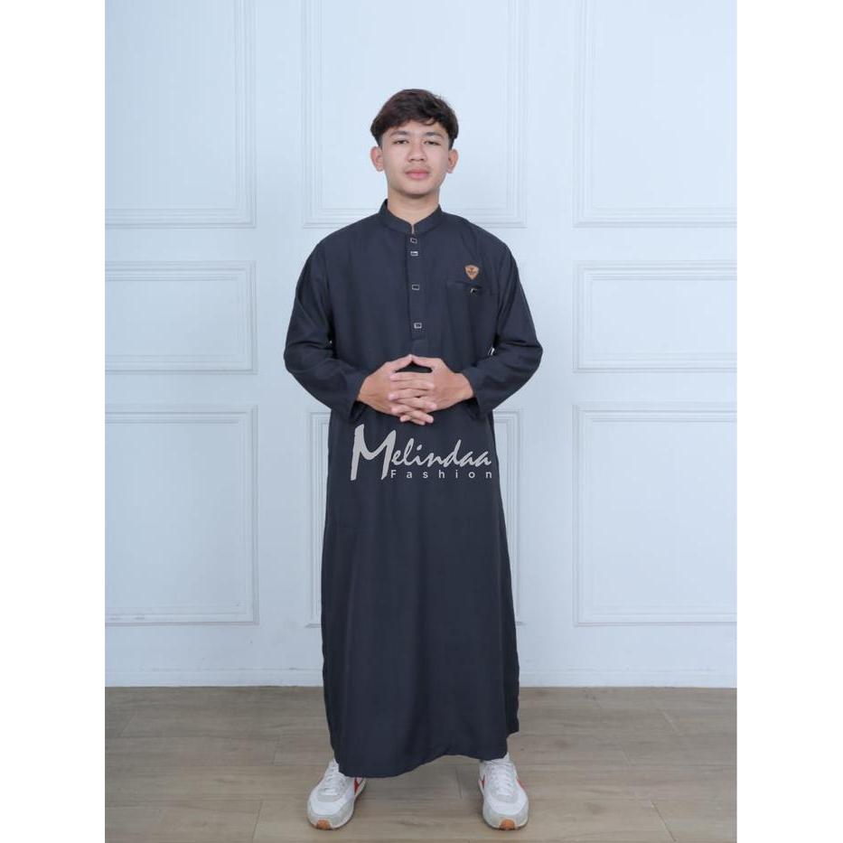 JUBAH MODEL KANCING SULTAN DUBAI PRIA REMAJA DEWASA - GAMIS MUSLIM DUBAI TERBARU KEKINIAN Katun