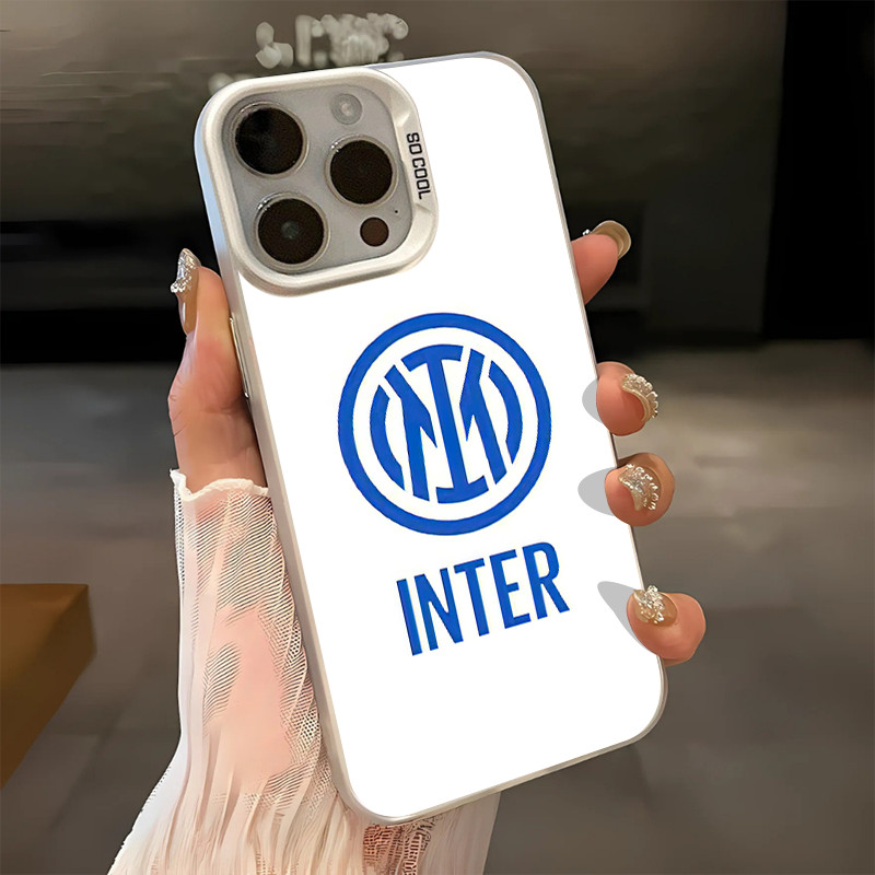 Casing HP untuk Galaxy Motif INTER Hardcase Timnas Klub Suporter Bola Samsung A03 4G A03S 4G A04 4G 