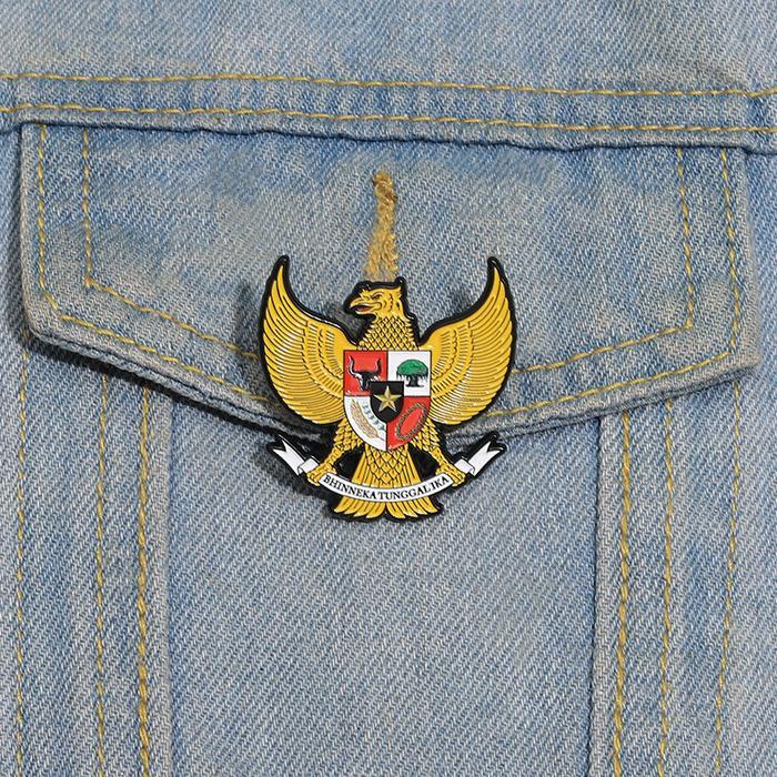 Bijian Pin Garuda Bros Garuda Pin Peniti Pin Peci Paskibra Bros Garuda Peralatan Pramuka