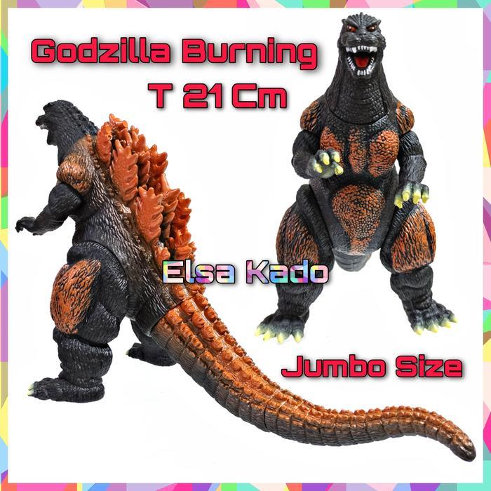 Mainan Godzilla Burning Jumbo Size Monster Ultraman Action Figure