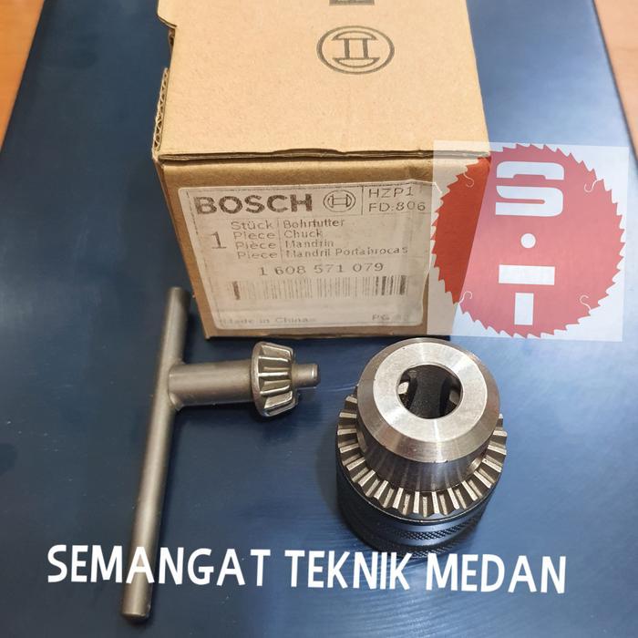 Kepala Bor Drill Chuck & Key 10Mm 10 Mm Bosch