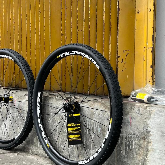 Bisa Grab Wheelset 27.5 Mtb Mavic Crossride Pulse Ta Tubeless Discbrake 100 142