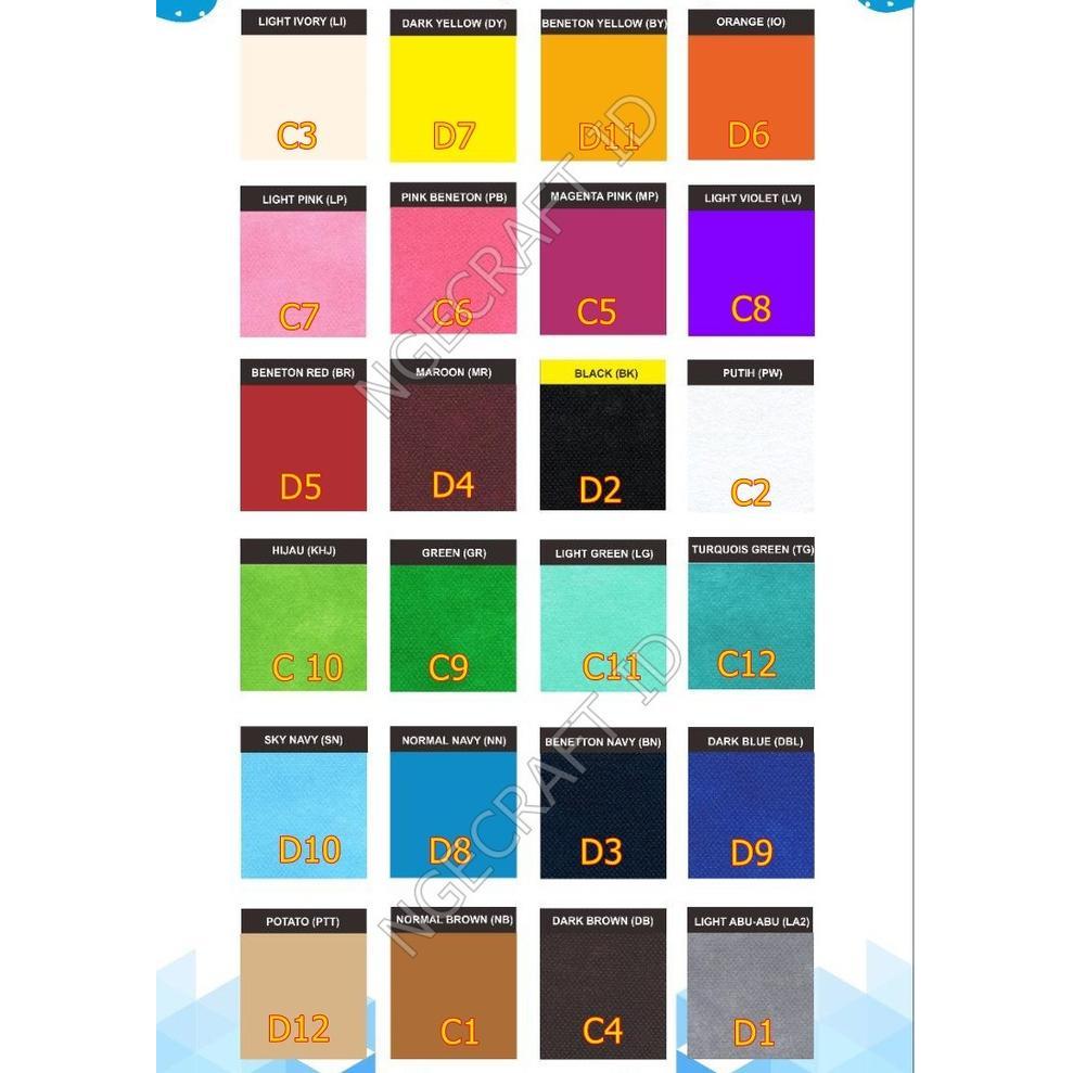 MURAH KAIN SPUNBOND 75GSM NON WOVEN