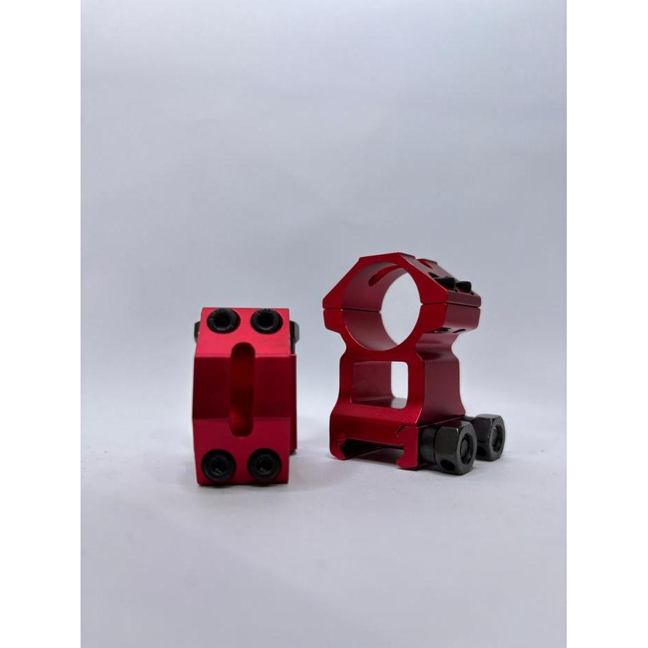 Readyy mounting westhunter tube 25 rel 22 mounting teleskop teropong