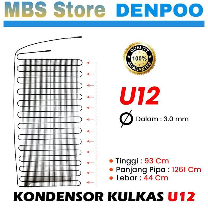 MURAH KONDENSOR KULKAS-KONDENSOR U12