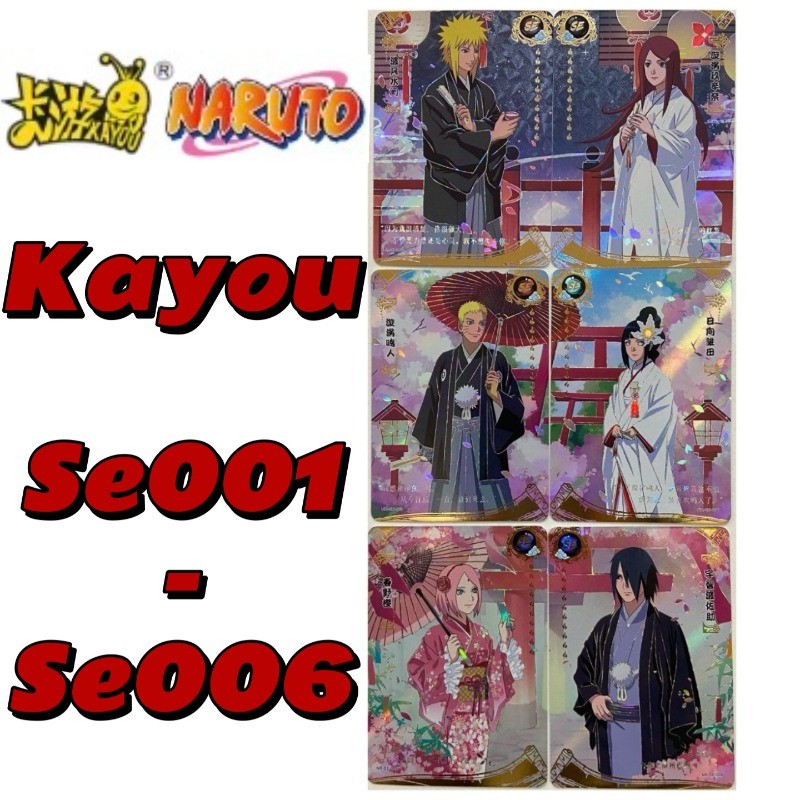 Kayou Original Anime Naruto Card SE Full Series Single Card Uzumaki Sakura Haruno Sasuke Hinata