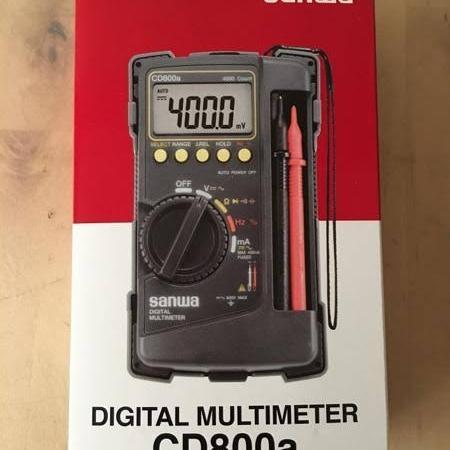 MULTIMETER DIGITAL SANWA CD800A / MULTITESTER DIGITAL SANWA CD800A