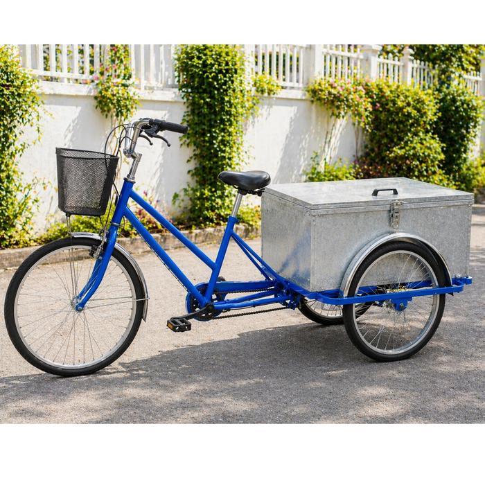 Sepeda Roda Tiga Dewasa Kargo Box (Sepeda20 dan 26 inch) - Sepeda 26 Box Tutup