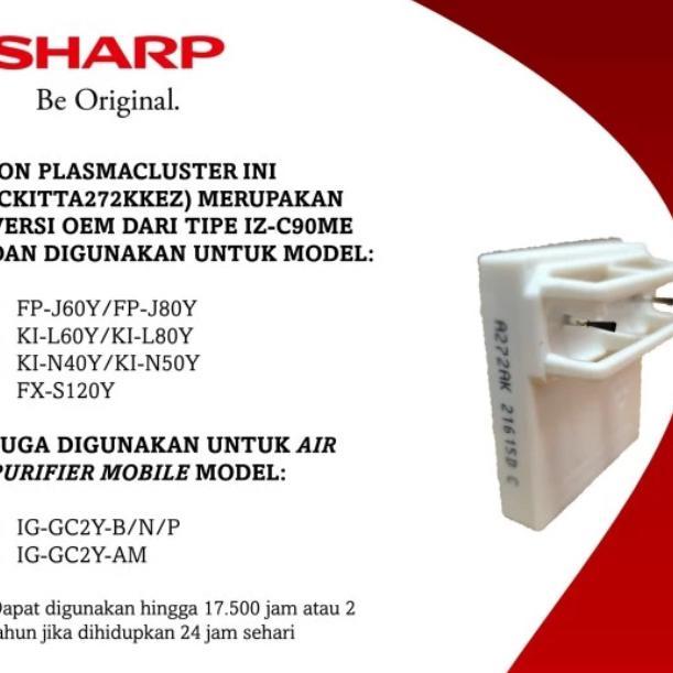 Plasmacluster Ion Generating unit tipeCKITTA272AKKZ/IZ-C90ME