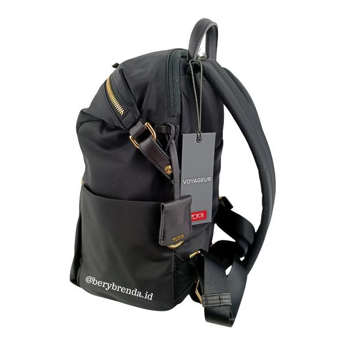 Tas Ransel TUMI Voyageur Patricia Backpack Cewek Wanita BLACK Hitam New