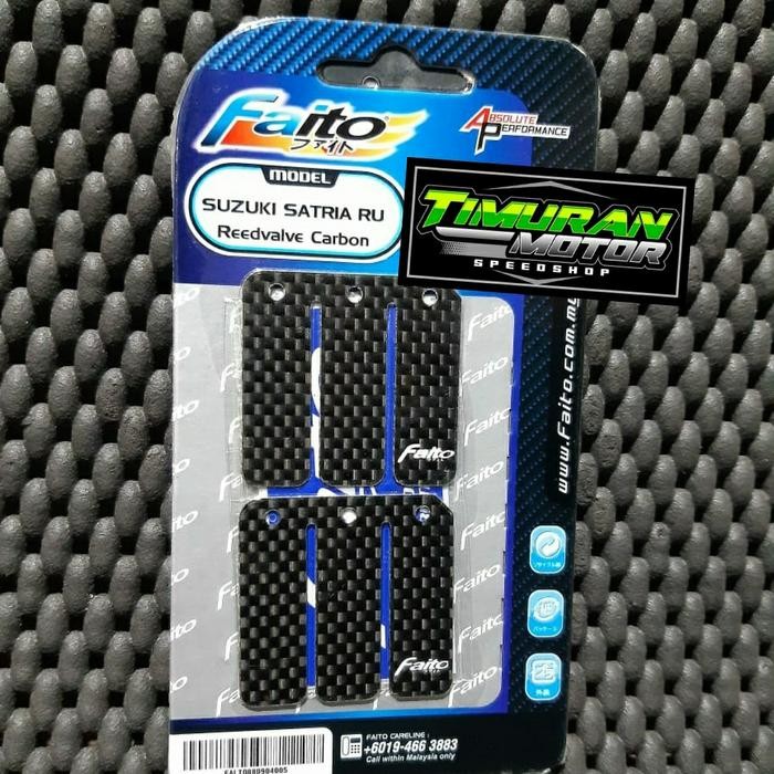 Lidah Membran Faito Satria 2 Tak Carbon