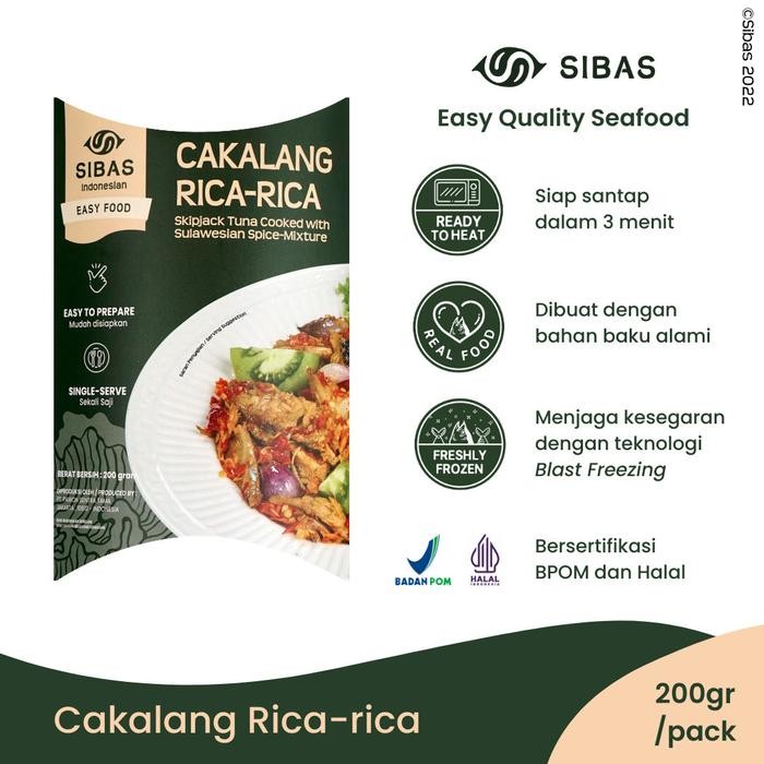 

Mamiseler45 - Ikan Cakalang Rica-Rica Ready To Eat 200Gr Siap Saji Halal Sibas Rth