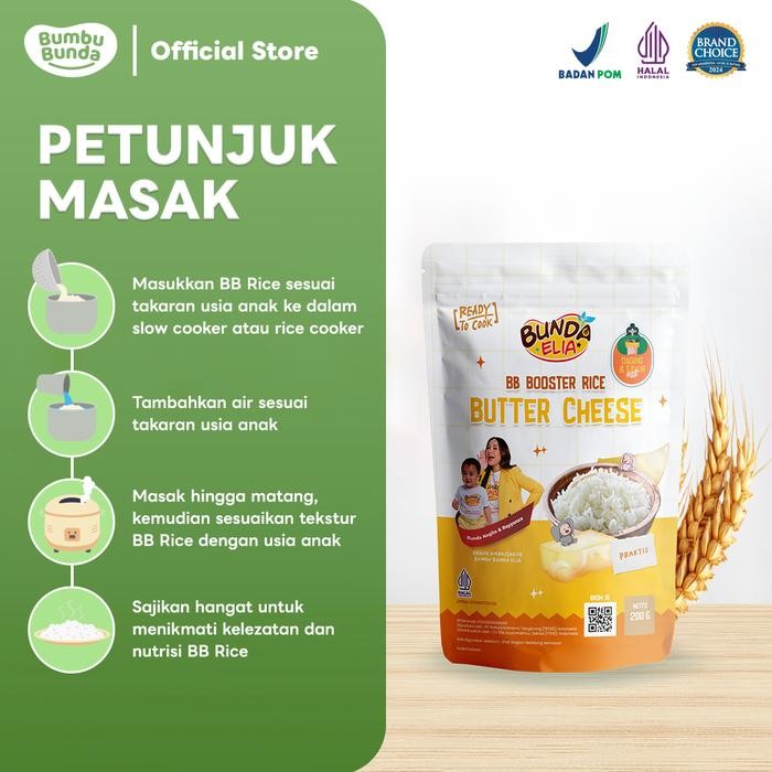 

Mamiseler45 - Bumbu Bunda Bb Rice Beras Mpasi 200 G - Tinggi Protein, Bb Booster, Tanpa Pengawet