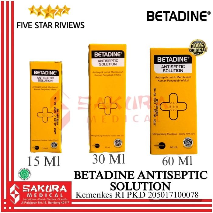 BETADINE ANTISEPTIC SOLUTION