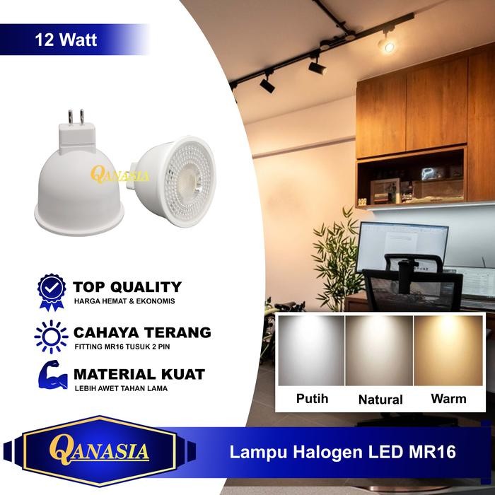 Pilihan- Lampu Halogen Spotlight Led 12W Mr 16 Sorot 12 Watt Mr16 Tusuk 12Watt