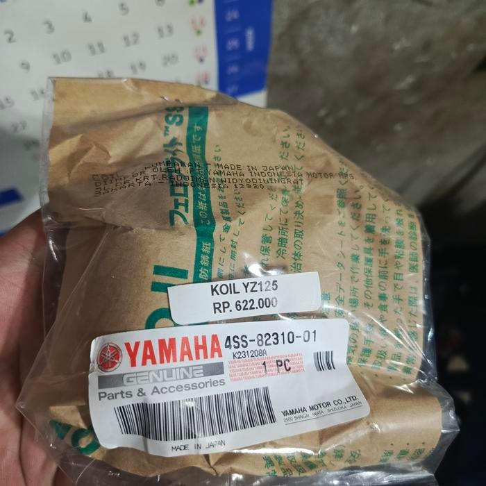 Coil Koil Yamaha Yz 125 Cc Yz125 Ori Original Japan Asli