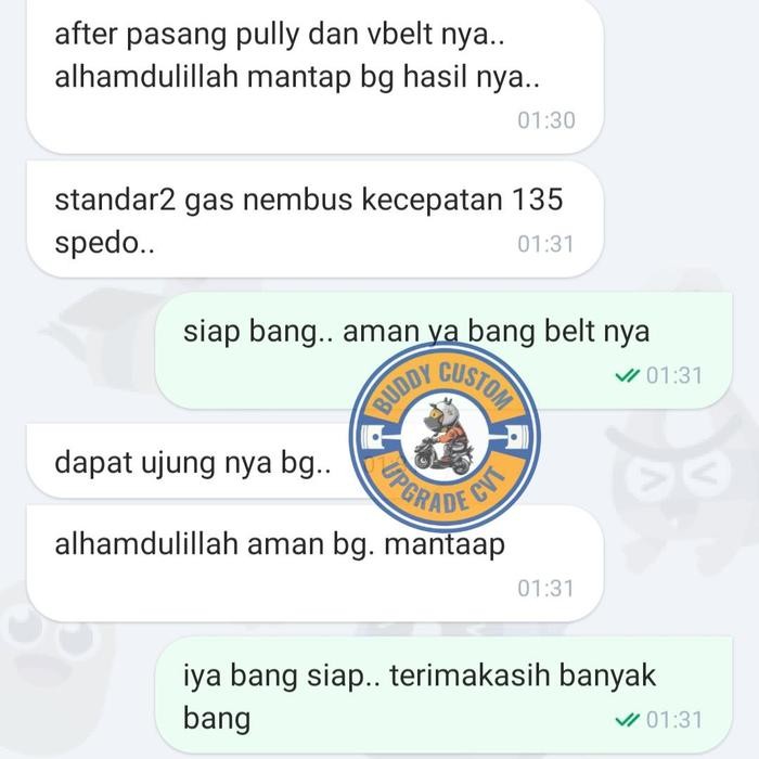 Paket Full Upgrade Cvt Vario - Paket Upgrade Cvt Vario 125 150 Pcx Adv