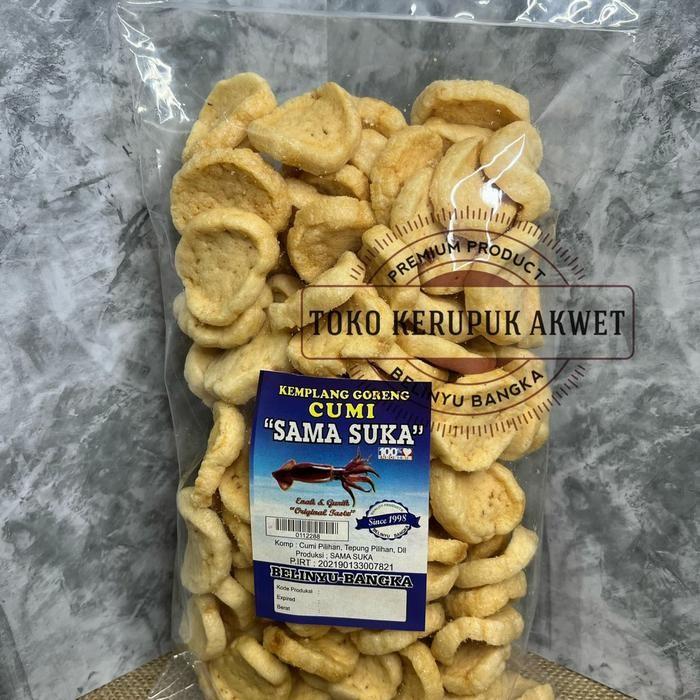 

SIAPKIRIM Kemplang Cumi Goreng Sama Suka READY STOCK