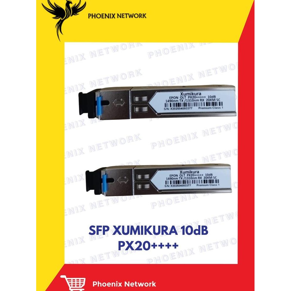 Afud Terang Jaya Sfp Epon Xumikura 10Db Px20++++ / Sfp 10Db Xumikura / Sfp 10Db Xumikura
