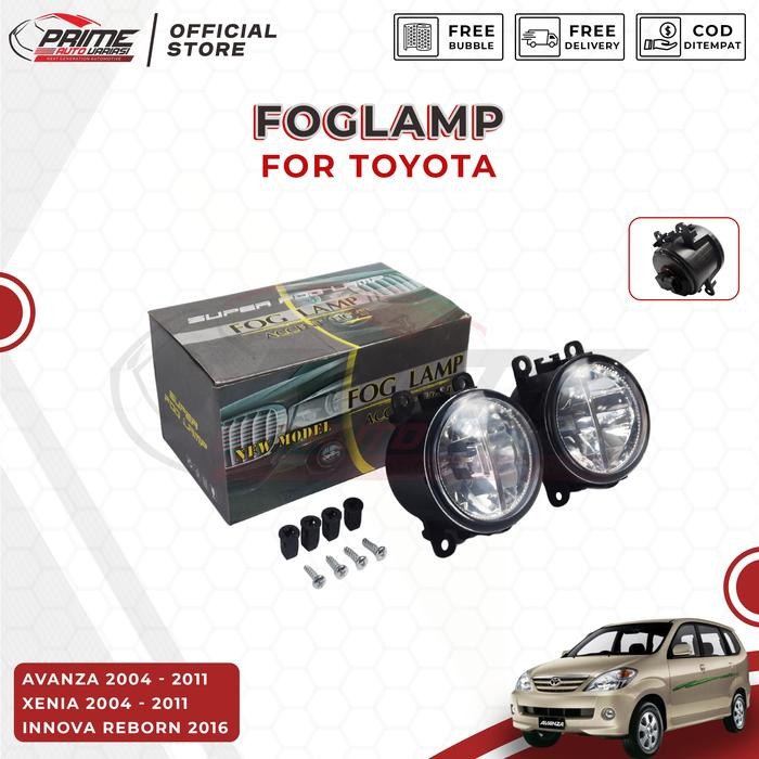 PROMO NEW FOGLAMP LED TOYOTA LED FOGLAMP TOYOTA AVANZA XENIA INNOVA REBORN HC470