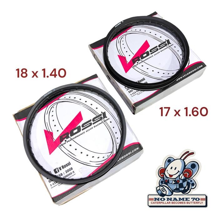 Velg Depan Belakang Rossi Ring 18 1.40 17 1.60 Honda Win100 Win 100