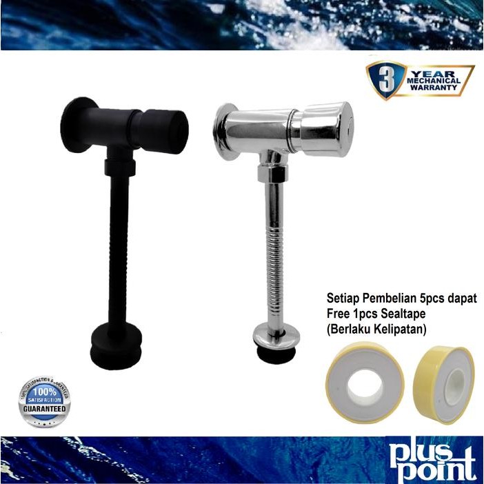 Push Keran Flush Kran Urinal Urinoir Tempat Kencing Model Tekan URC30