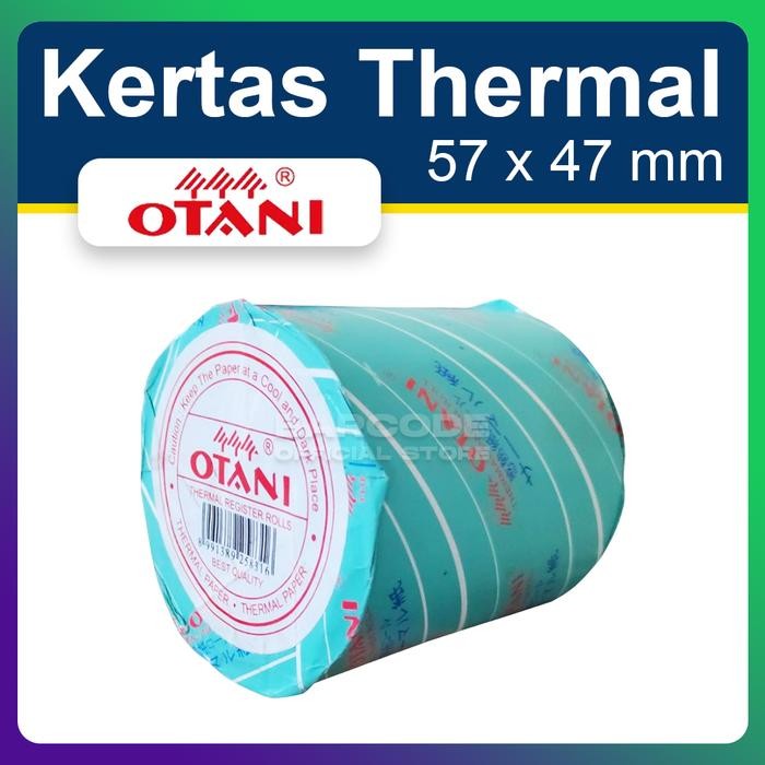 

( 1 Pack ) Kertas Thermal OTANI Hitam 58x48 mm - 58x48mm Cash Register