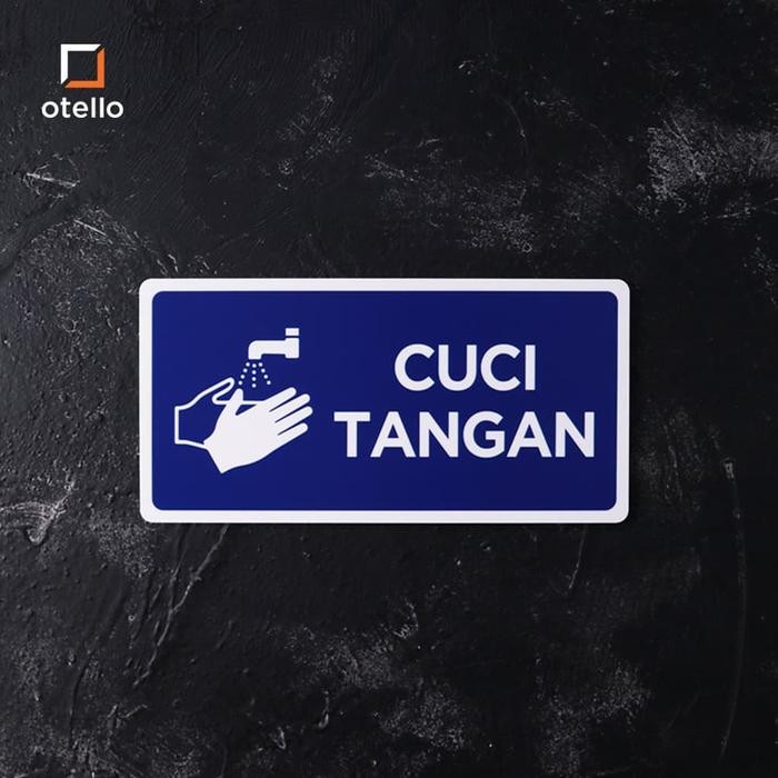 

CUCI TANGAN SIGN BOARD AKRILIK 30 X 15 CM