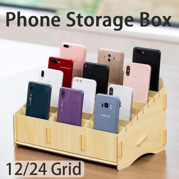 

12/24S MANAGEMENT BOX CELL PHONE KOTAK RAK SERVIS HP SUNSHINE RAK KAYU UNTUK SUSUNAN HANDPHONE