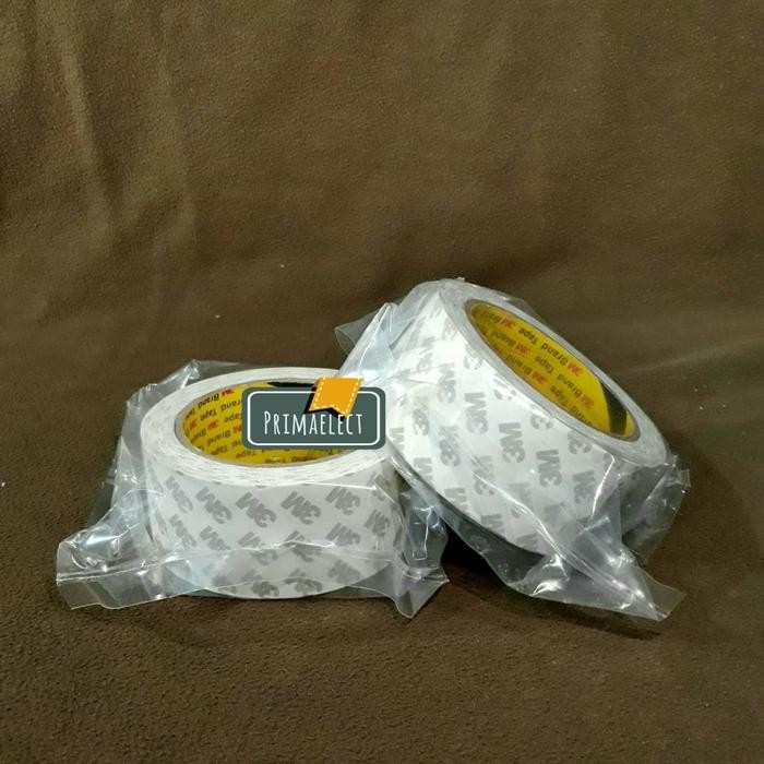 

Double Tape 3M Tissue Abu-Abu 2 Inch X 10 M