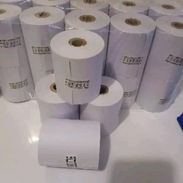 

Kertas Kasir Hvs 75X65 Paket 10 Roll
