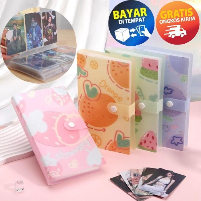 

KP211 - ALBUM FOTO POLAROID WATERPROOF 120 SLOT 240 SLOT BUKU ALBUM TEMPAT KOLEKSI PHOTOCARD MOTIF