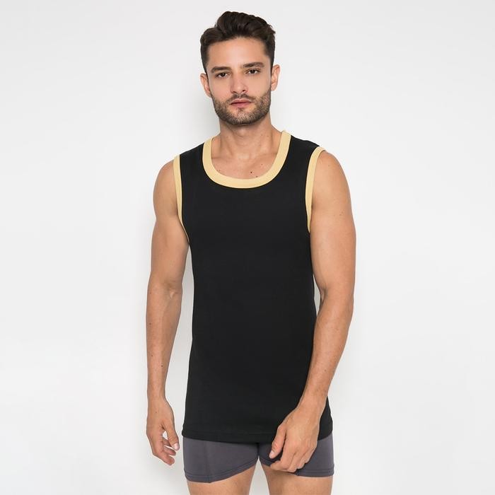 LGS - INNERWEAR - PAKAIAN DALAM PRIA - KAOS TANK TOP - POLOS