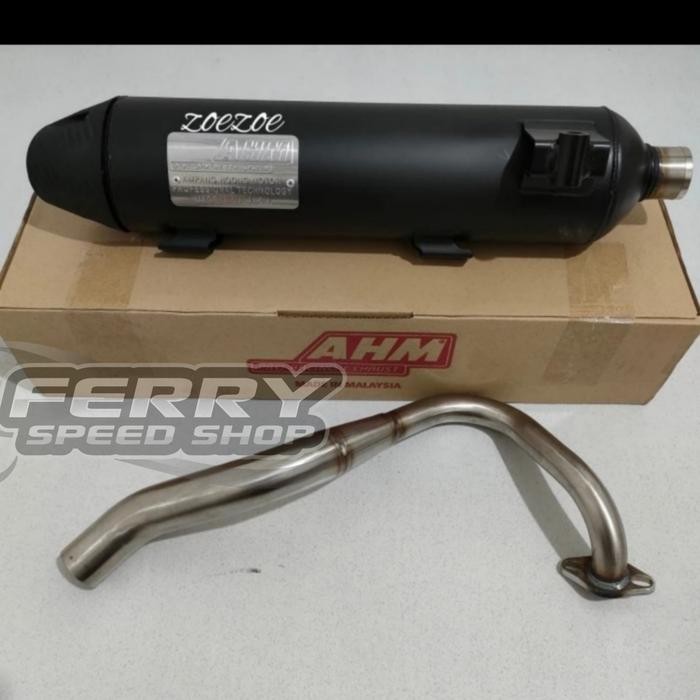 KNALPOT STANDAR RACING AHM NMAX OLD / KNALPOT AHM ORIGINAL MALAYSIA NMAX OLD 2015-2019