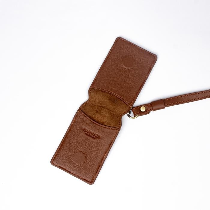 

HOT PROMO Id Card Holder Batik Embroidery Genuine Leather Kulit Asli - Gammara Leather