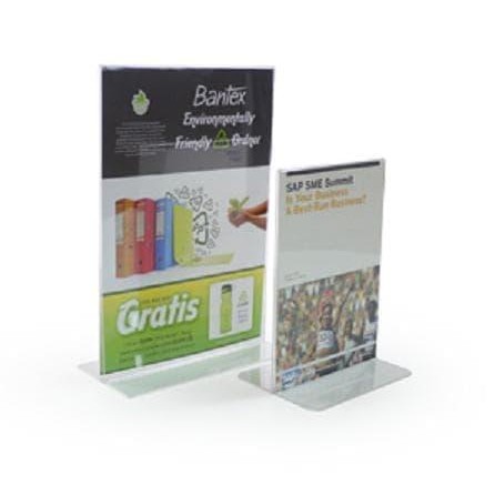 

Bisa E-Faktur! Bantex Stand Up Sign Holder Ukuran A4 - Ref.8854